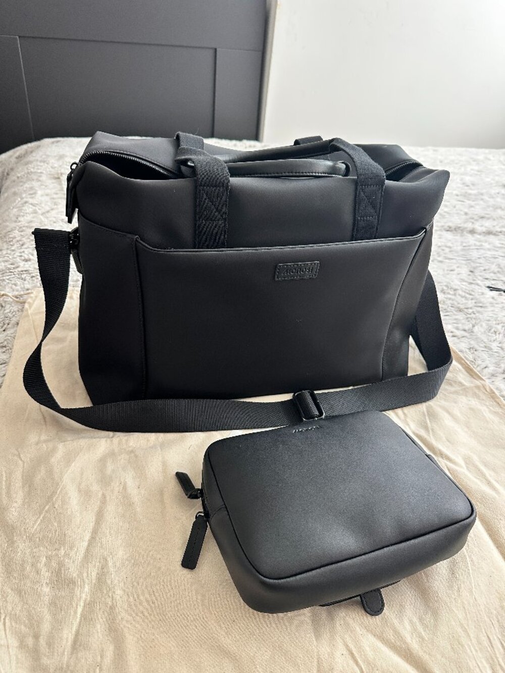 Monos Metro Duffle + Classic Kit Black
